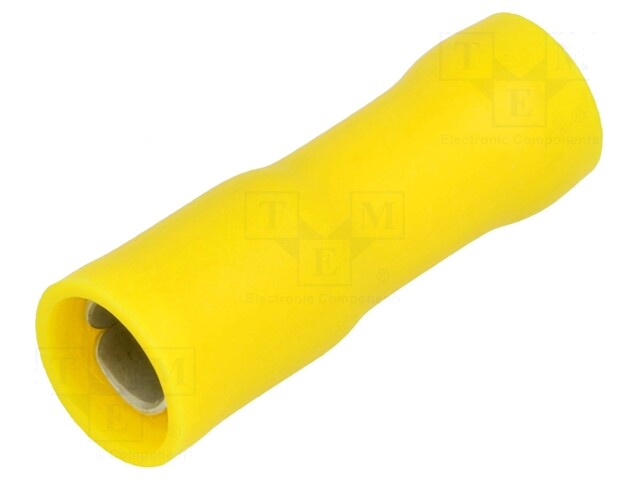 Connector: rond; vrouwelijk; Ø: 5mm; 4÷6mm2; klemmen; voor draad Connector: rond; vrouwelijk; Ø: 5mm; 4÷6mm2; klemmen; voor draad